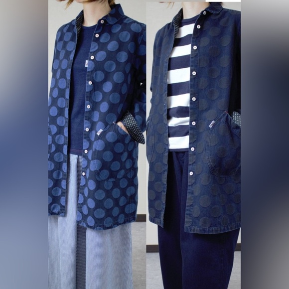 Blue Trick Handmade Upcycled Japanese Jeans Jacket - Picture 10 of 14